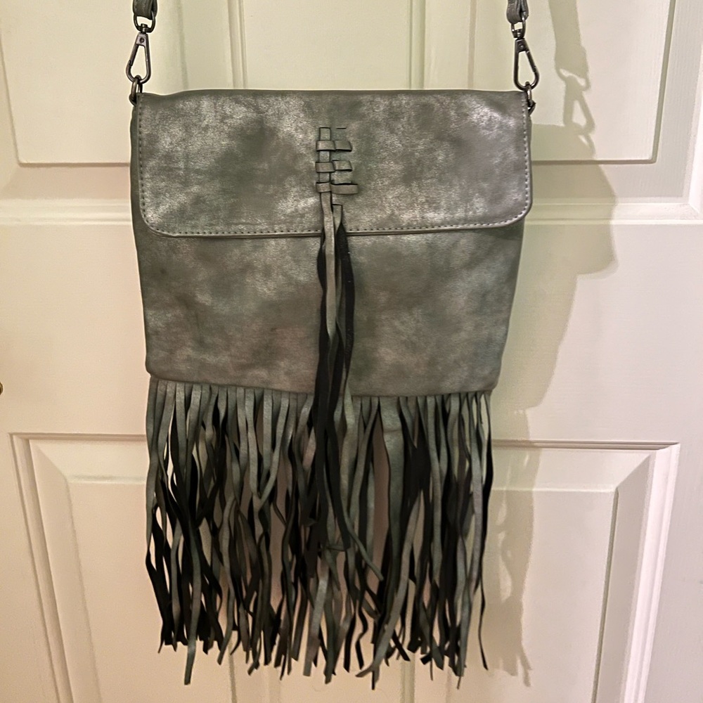 Fringe purse